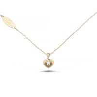 Necklace X-Diamond Woman My Xdiamond in Yellow Gold Diamante Lab Grown 0.05 Ct CL011BI-G - CL011BI-G